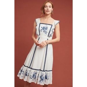 Anthropologie Dresses - Anthropologie FARM RIO GALATEA EMBROIDERED DRESS Anthropologie Dresses - Anthropologie FARM RIO GALATEA EMBROIDERED DRESS